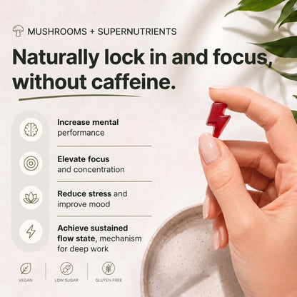 Soberfocus Non Caffeinated Gummies